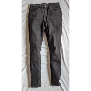 Levi's High Rise Skinny Black Jean